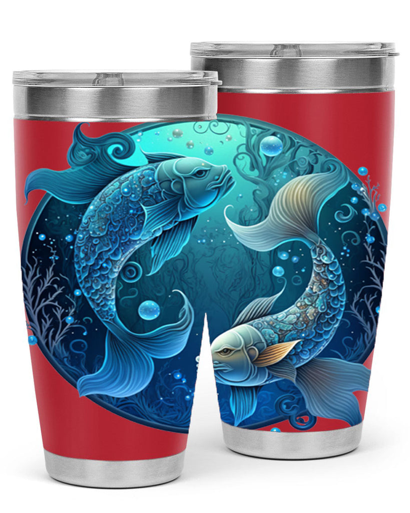 pisces 364#- zodiac- Tumbler