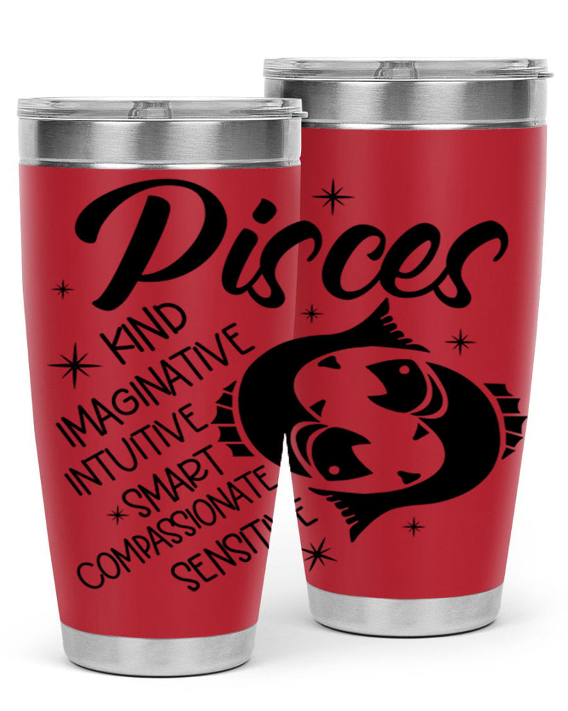 pisces 371#- zodiac- Tumbler