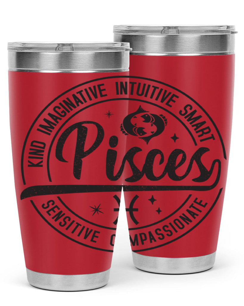 pisces 373#- zodiac- Tumbler