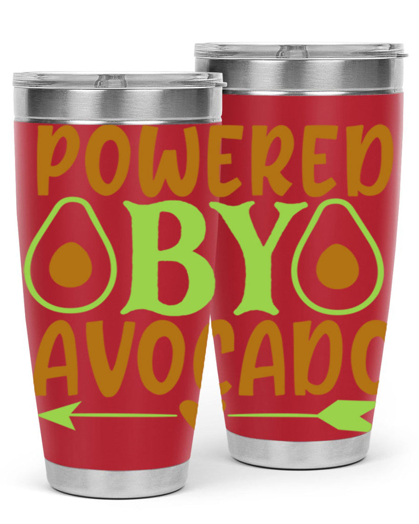 powered by avocado 3#- avocado- Tumbler