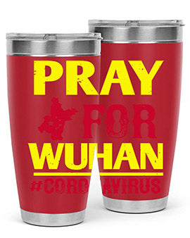 pray for wuhan coronavirus Style 27#- corona virus- Cotton Tank