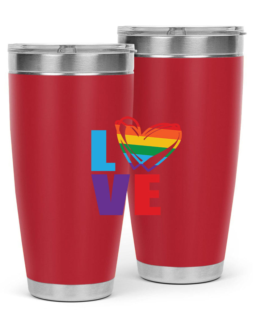 pride love heart 64#- lgbt- Tumbler