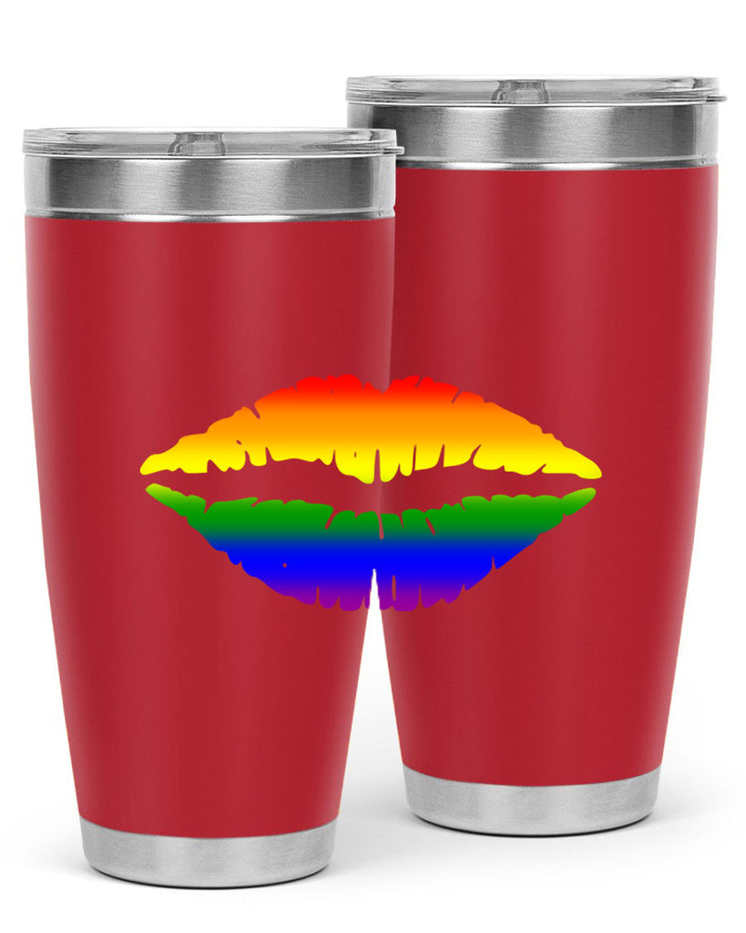 rainbow lips 6#- lgbt- Tumbler