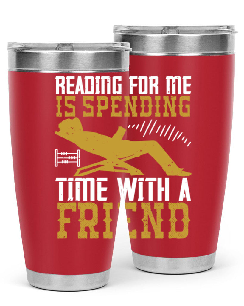 reading for me is spending time with a friend 19#- reading- Tumbler