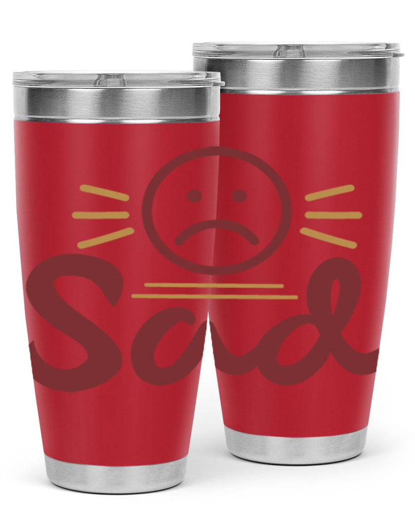 sad 5#- fathers day- Tumbler