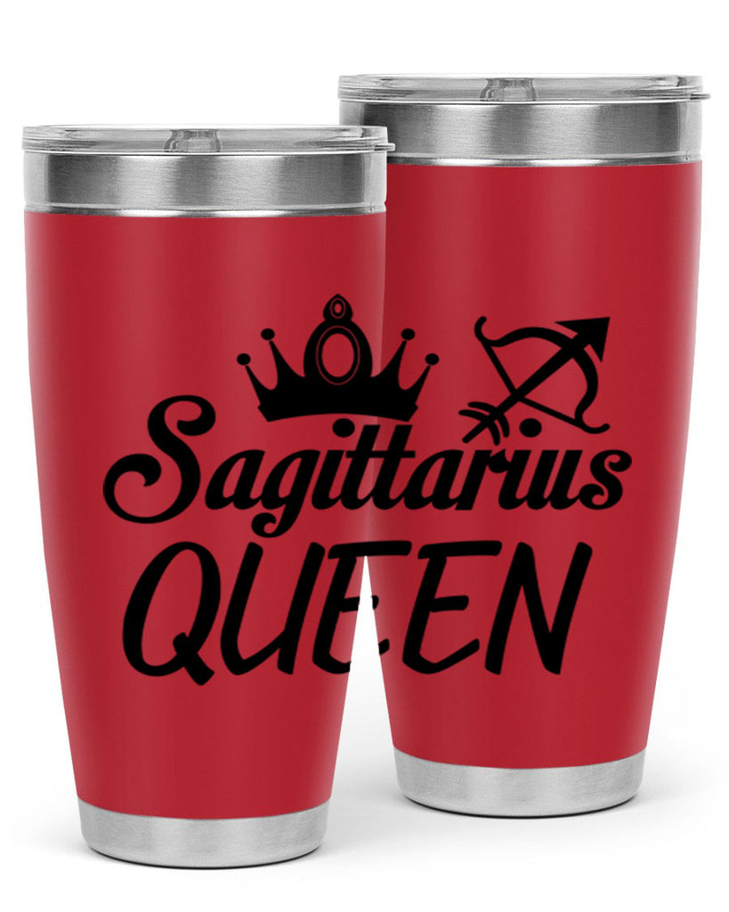 sagittarius queen 412#- zodiac- Tumbler