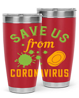 save us from coronavirus Style 24#- corona virus- Cotton Tank