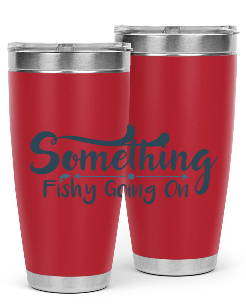 something 36#- fishing- Tumbler