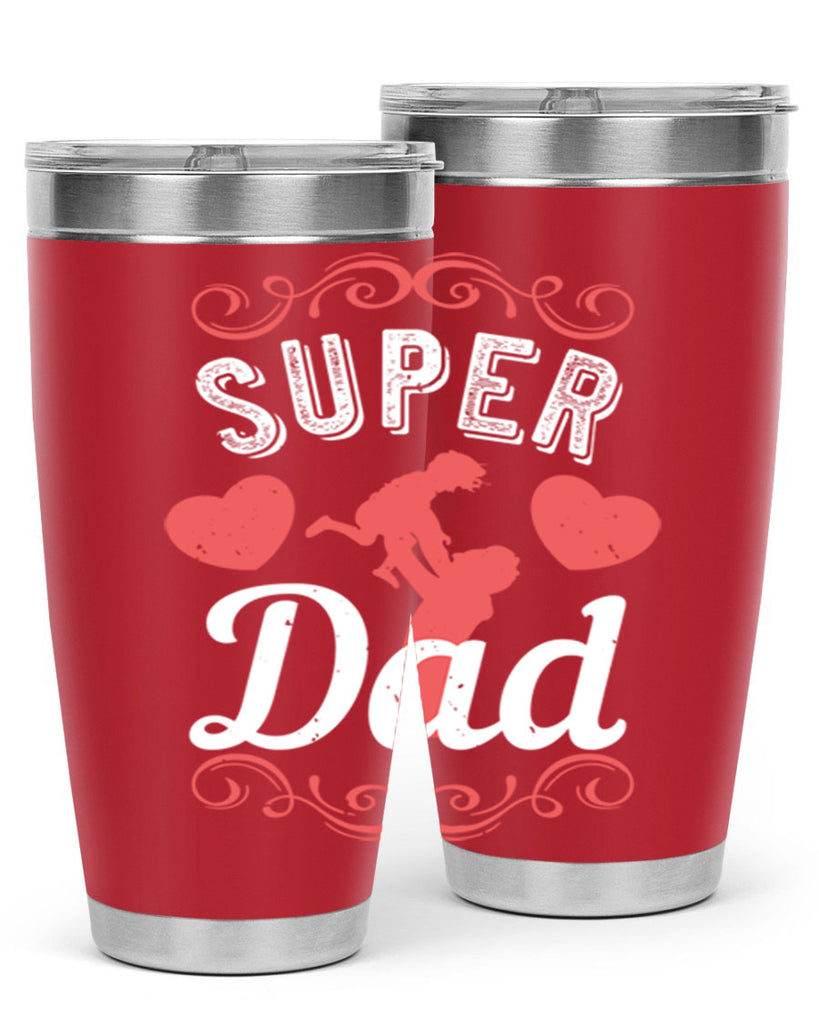 super dad 178#- fathers day- Tumbler