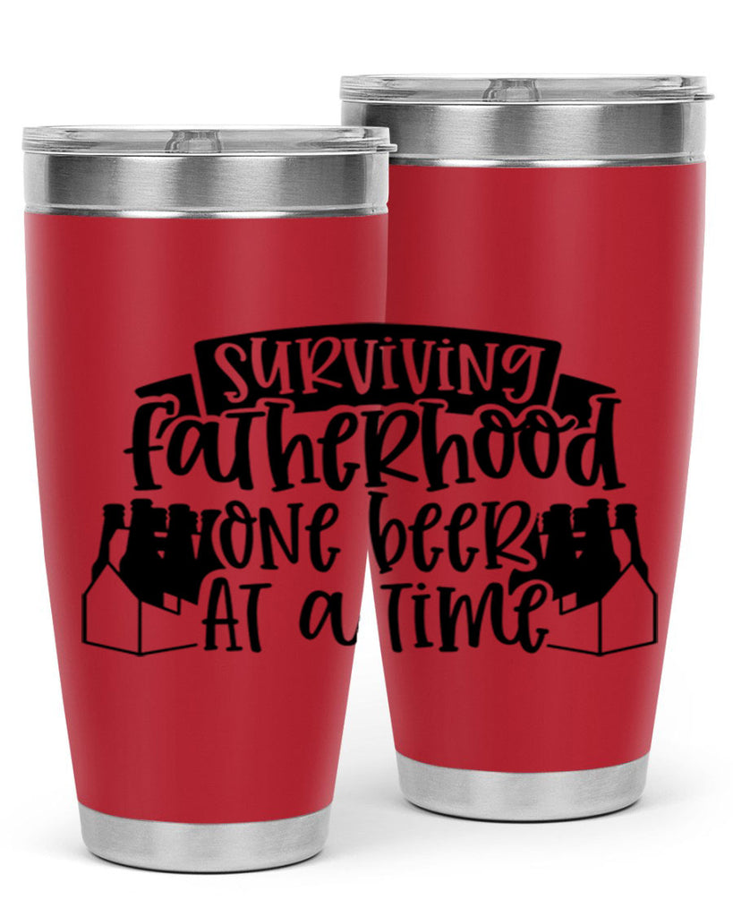 surviving fatherhood one beer at a time 19#- fathers day- Tumbler