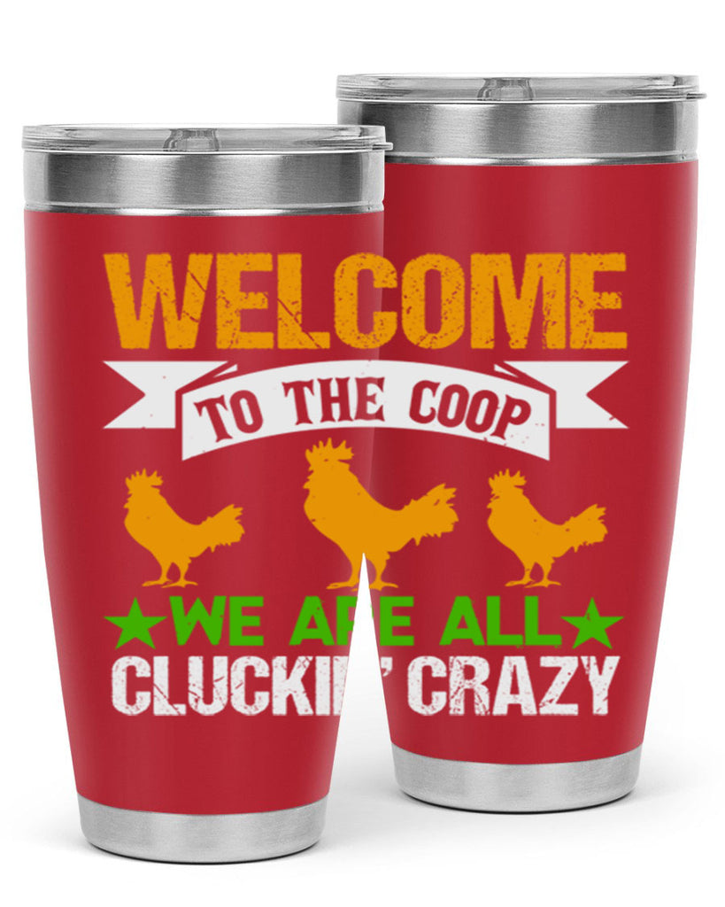 welcome to the coop 29#- farming and gardening- Tumbler