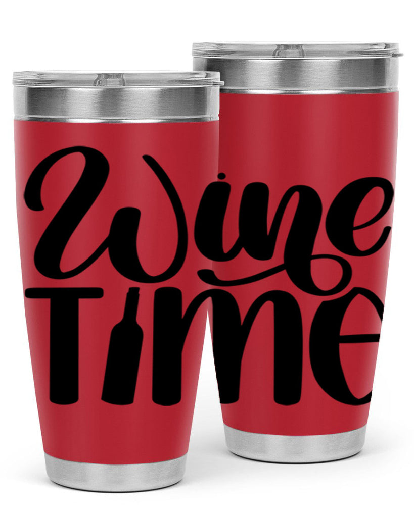 wine time 16#- wine- Tumbler