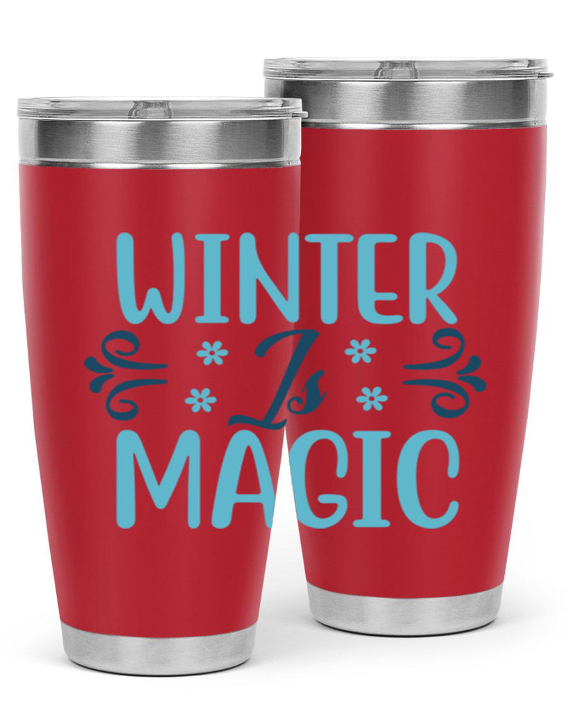 winter is magic 507#- winter- Tumbler