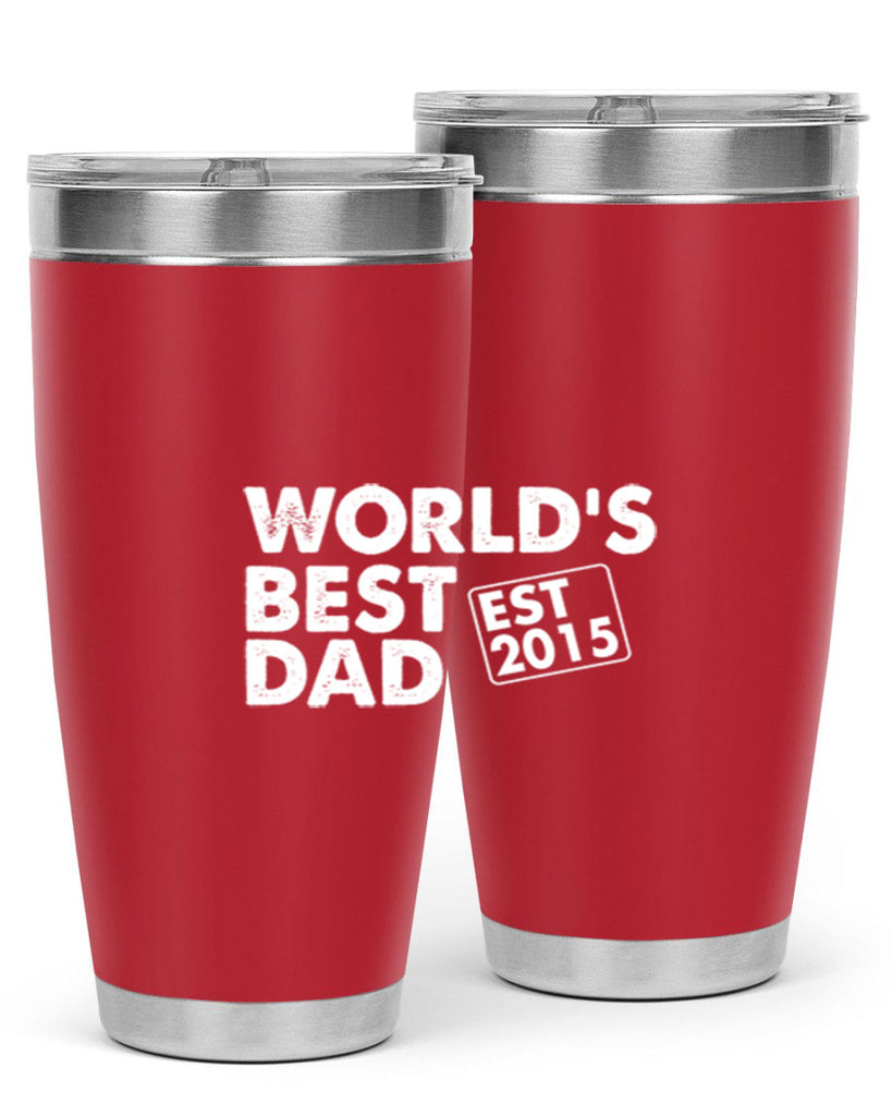 world is best dad est m 62#- dad- Tumbler