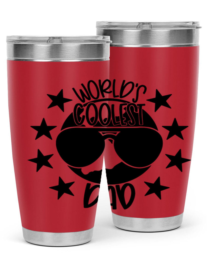 worlds coolest dad 11#- fathers day- Tumbler