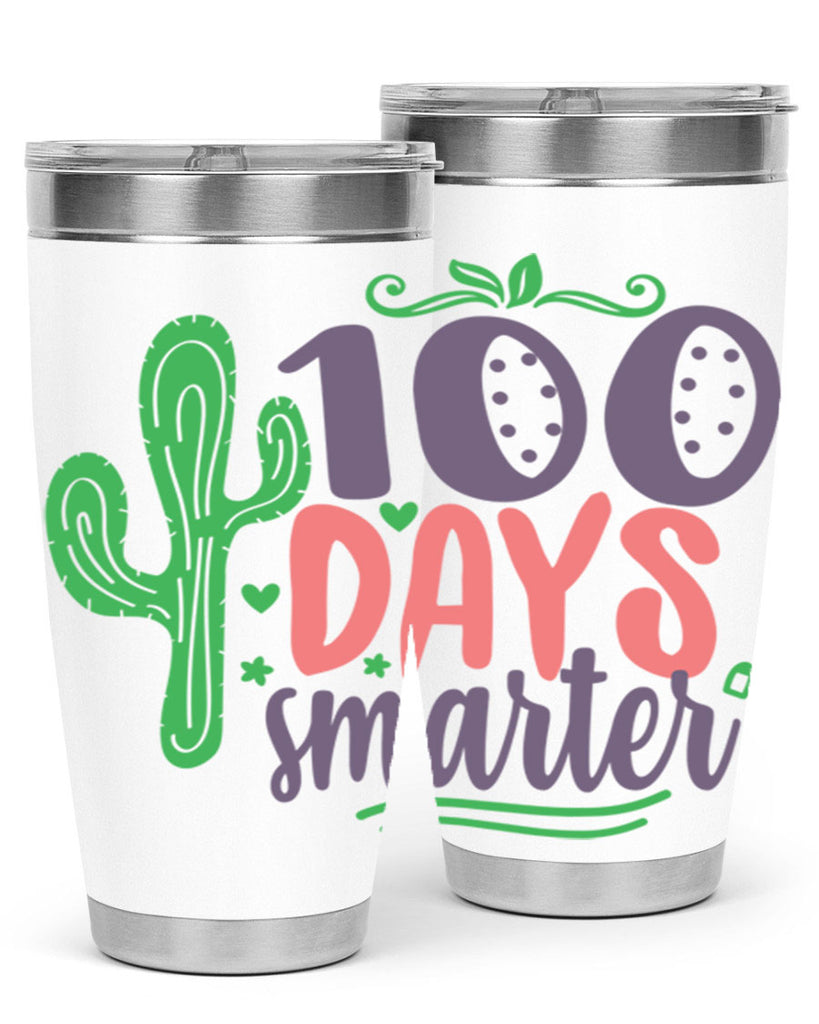 100 days smarterr 23#- 100 days of school- Tumbler