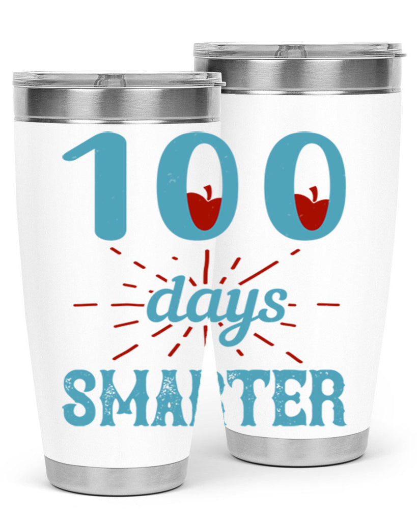 7 days smarter 47#- 100 days of school- Tumbler