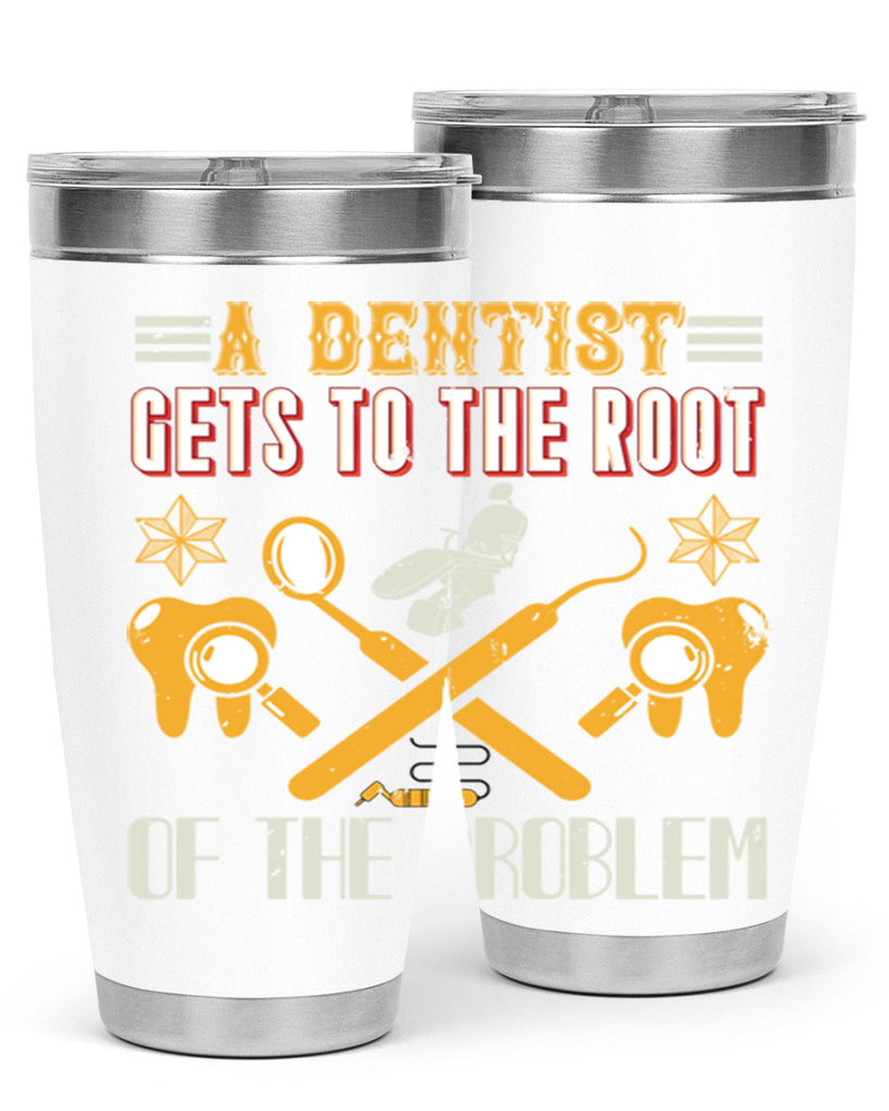 A dentist gets to the root Style 39#- dentist- tumbler