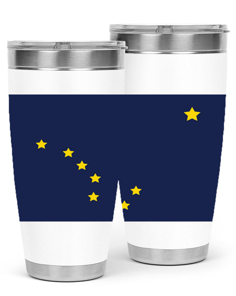 Alaska 50#- Us Flags- Tumbler