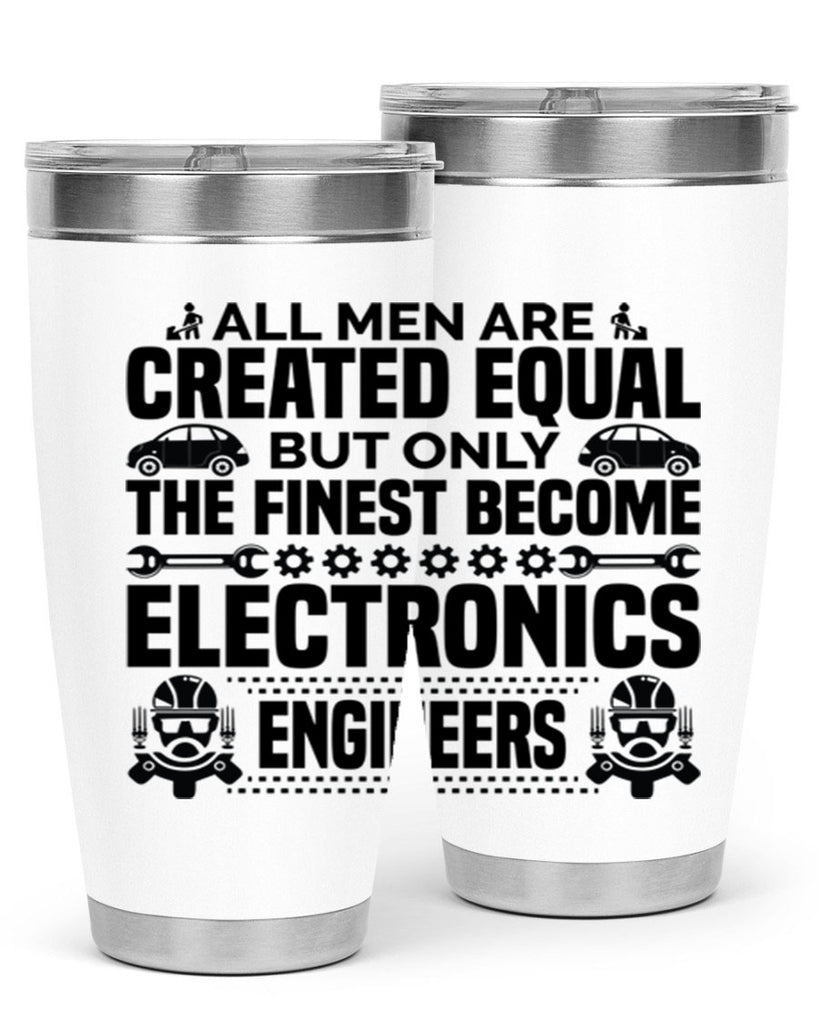 All men are created Style 21#- engineer- tumbler