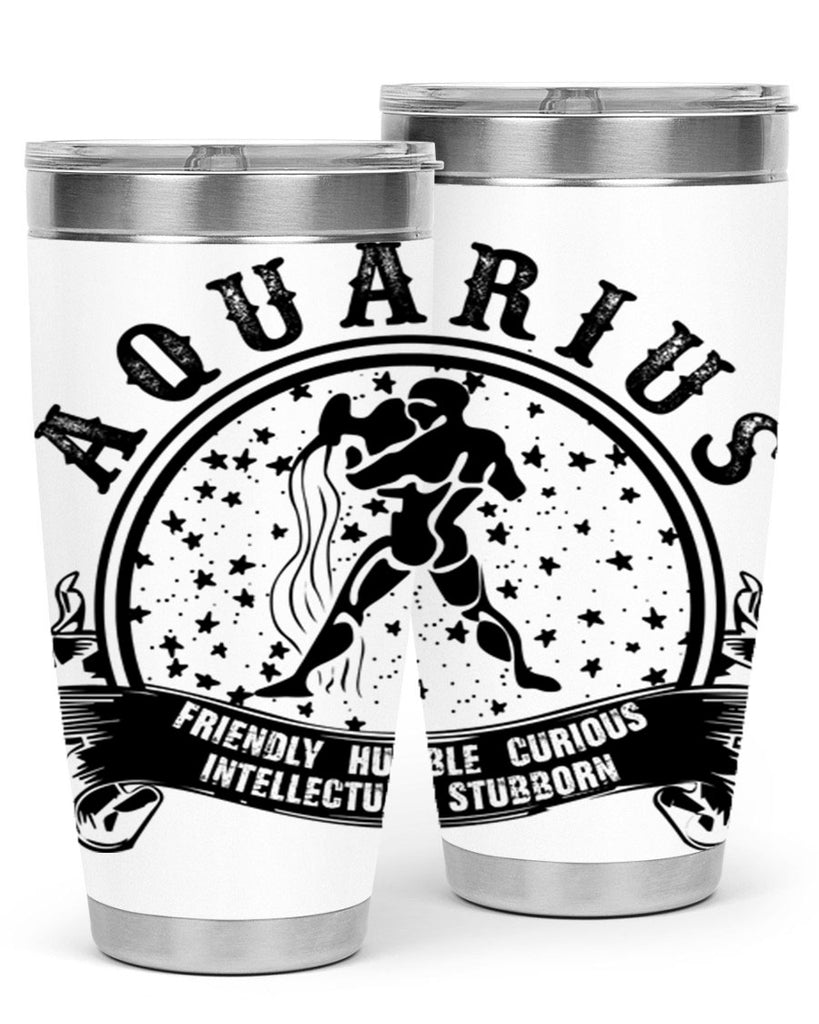 Aquarius 42#- zodiac- Tumbler