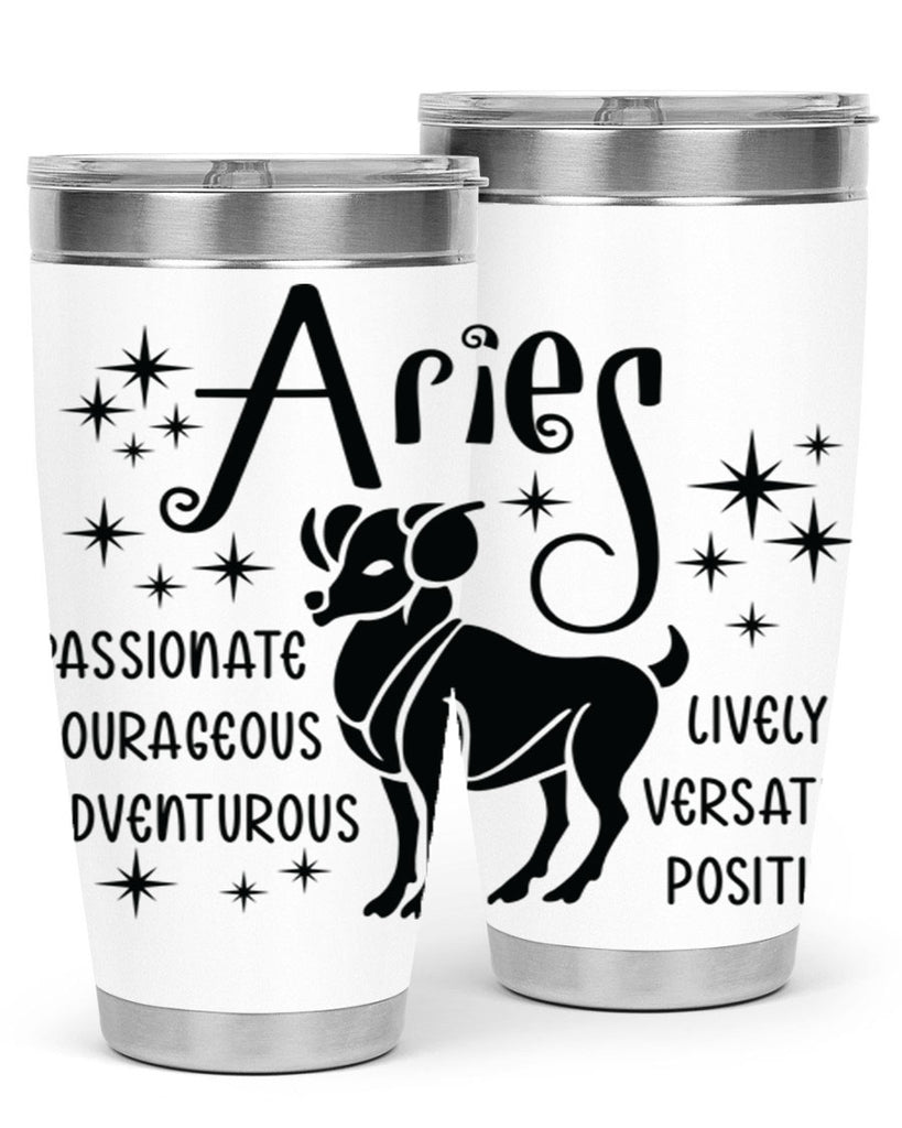 Aries 93#- zodiac- Tumbler