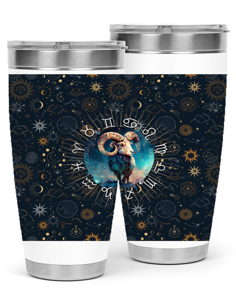Aries Straigth 95#- zodiac- Tumbler