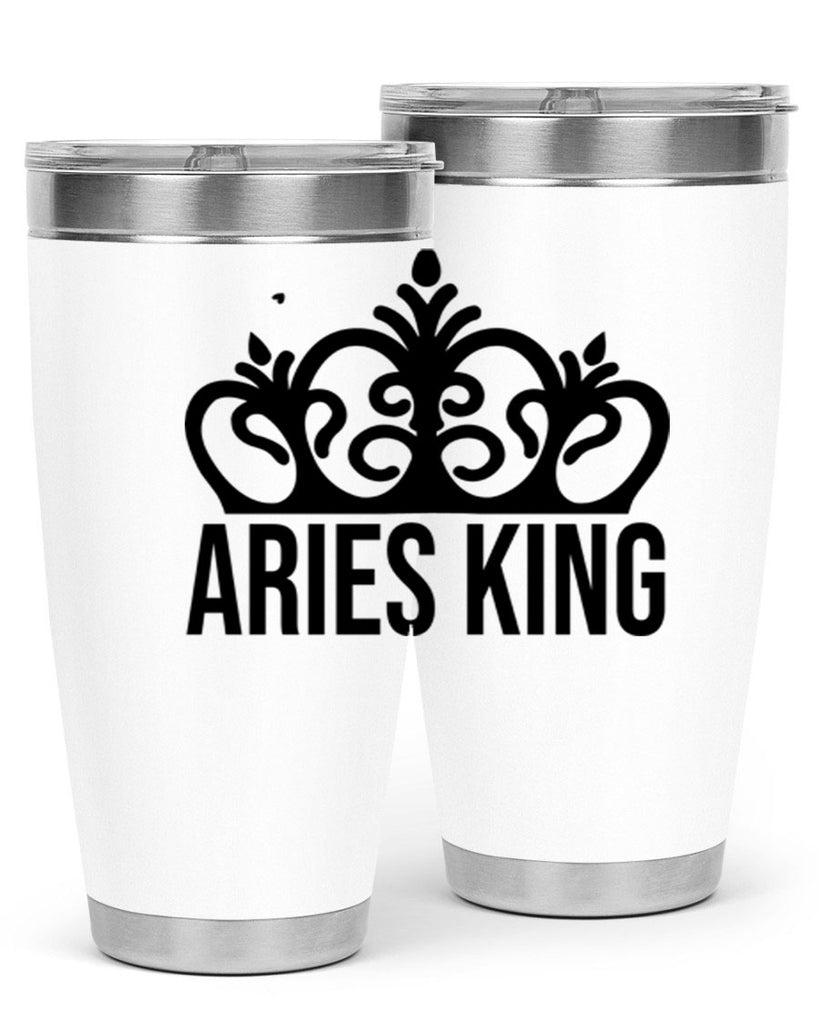 Aries king 107#- zodiac- Tumbler