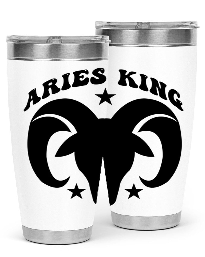 Aries king 110#- zodiac- Tumbler