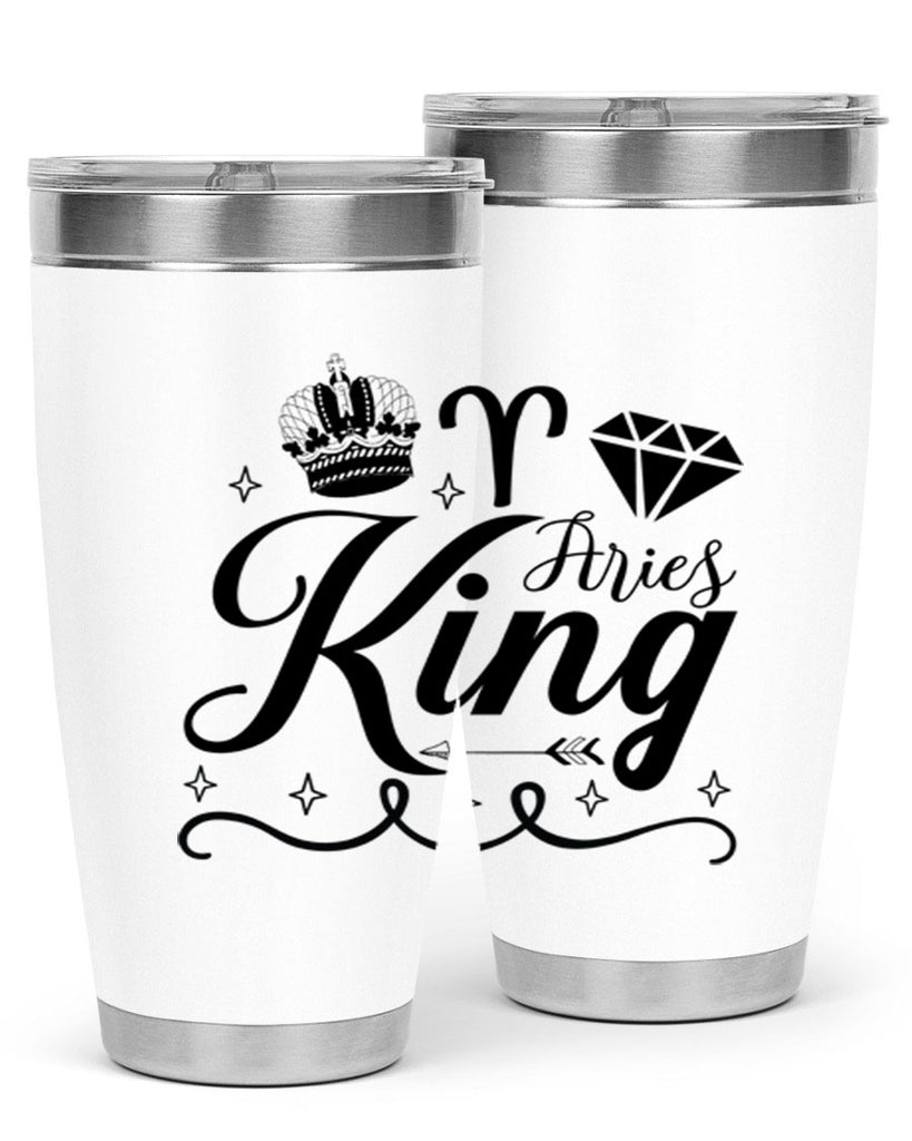 Aries king 111#- zodiac- Tumbler