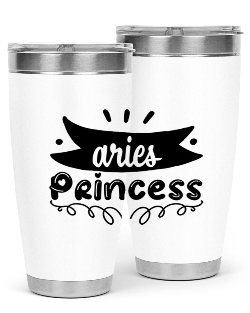 Aries princess 116#- zodiac- Tumbler
