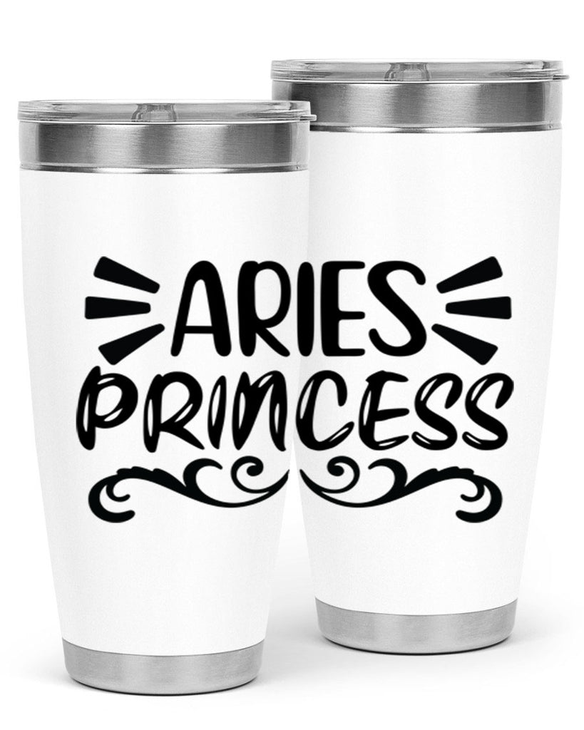 Aries princess 117#- zodiac- Tumbler