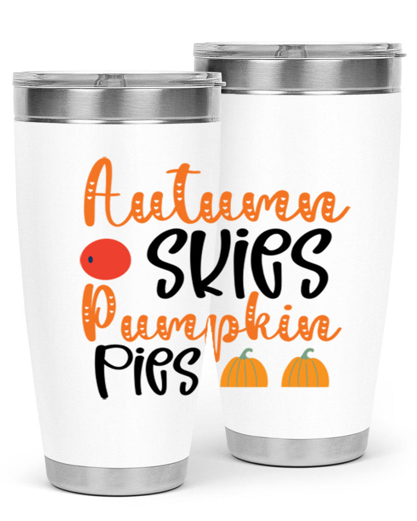 Autumn Skies Pumpkin Pies 30#- fall- Tumbler