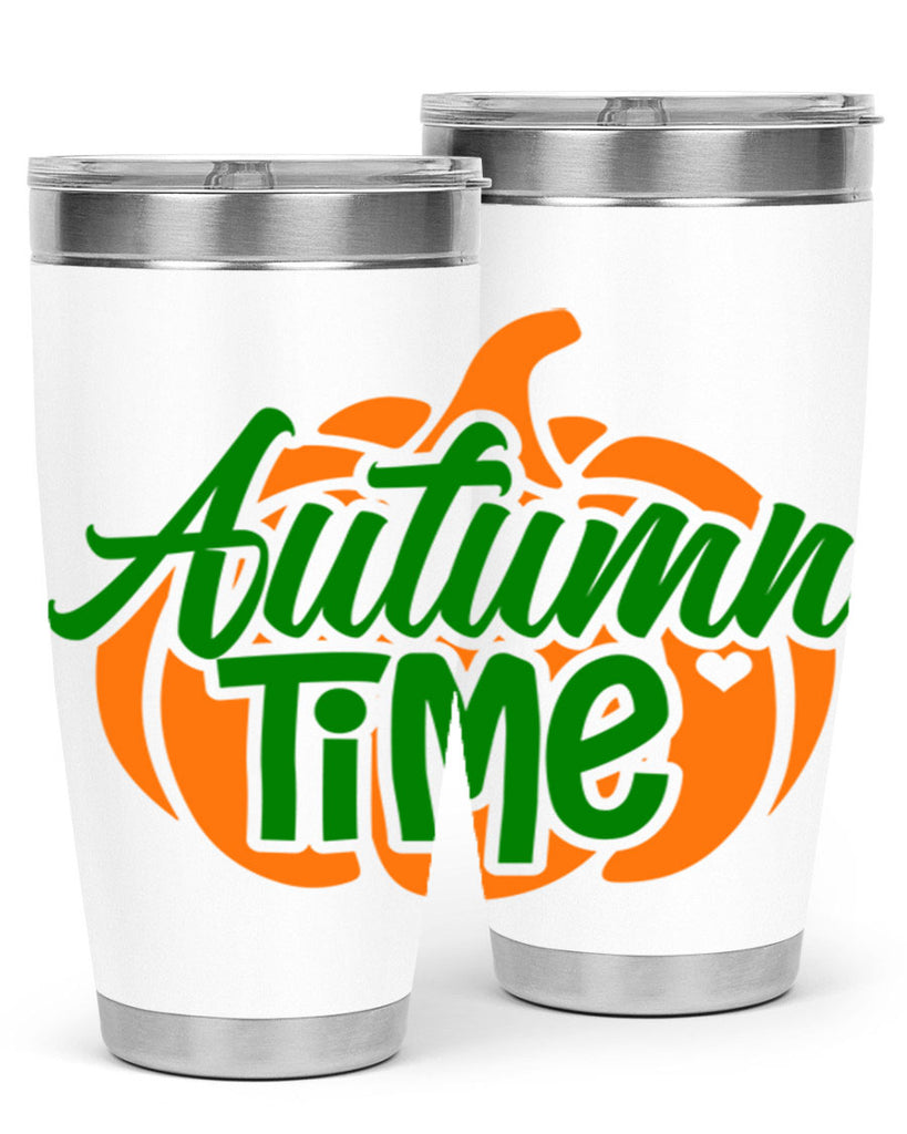Autumn Time 34#- fall- Tumbler