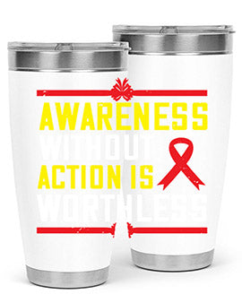 Awareness without action is worthless Style 3#- self awareness- Tumbler