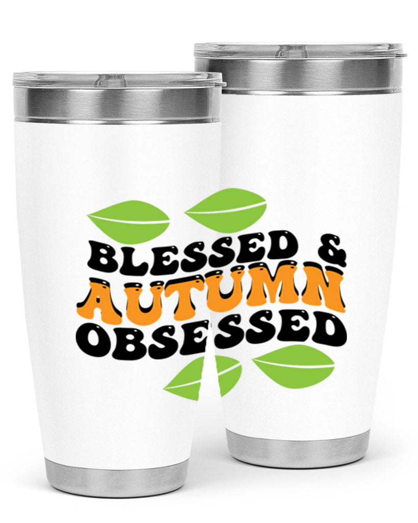 Blessed Autumn Obsessed 48#- fall- Tumbler
