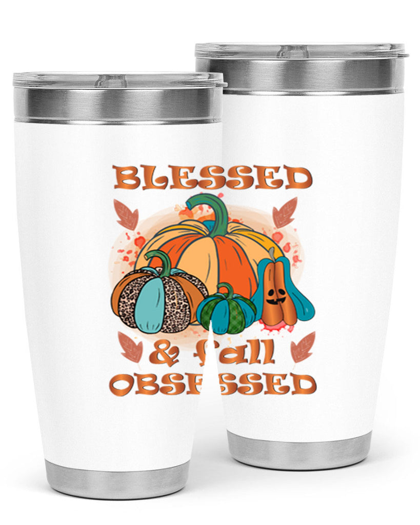 Blessed Fall Obsessed 49#- fall- Tumbler