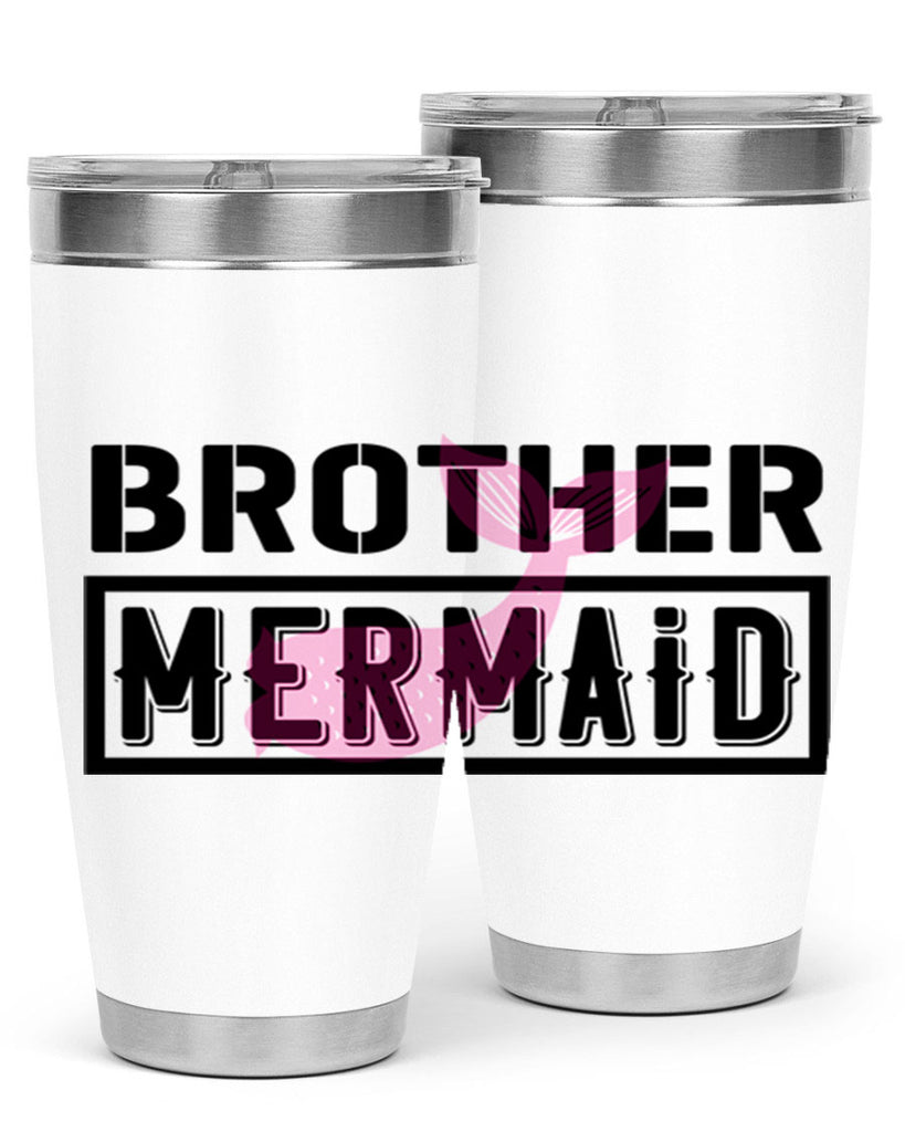 Brother mermaid 86#- mermaid- Tumbler