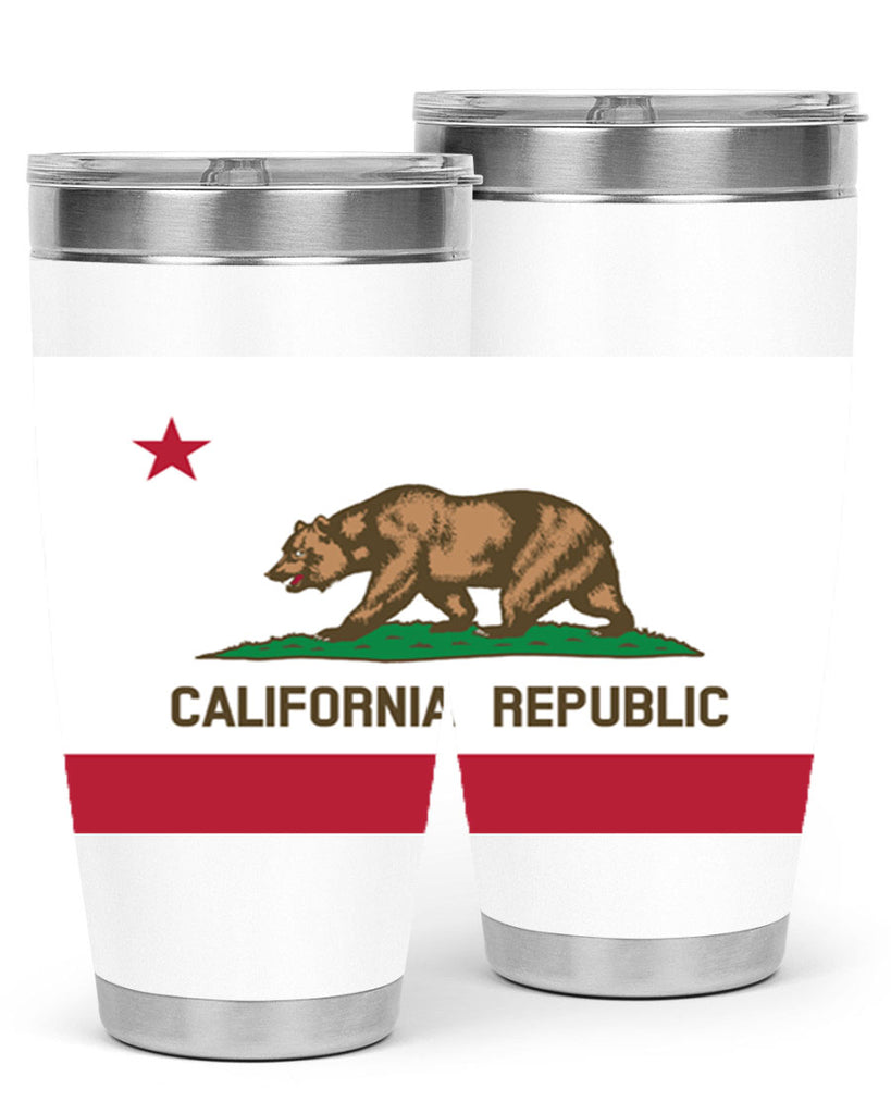 California 47#- Us Flags- Tumbler