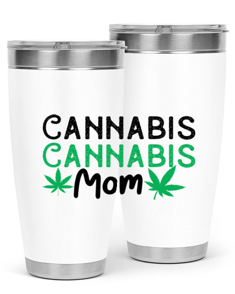 Cannabis Mom 48#- marijuana- Tumbler