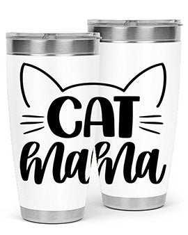 Cat Mama Style 84#- cat- Tumbler