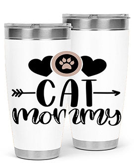 Cat Mommy Style 87#- cat- Tumbler