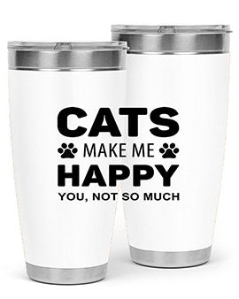 Cats Make Me Style 40#- cat- Tumbler