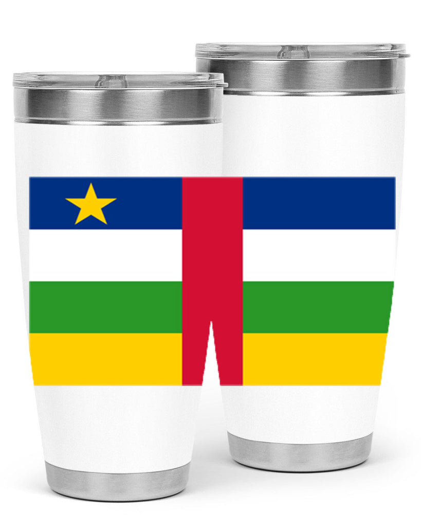 Central African Republic 165#- world flags- Tumbler