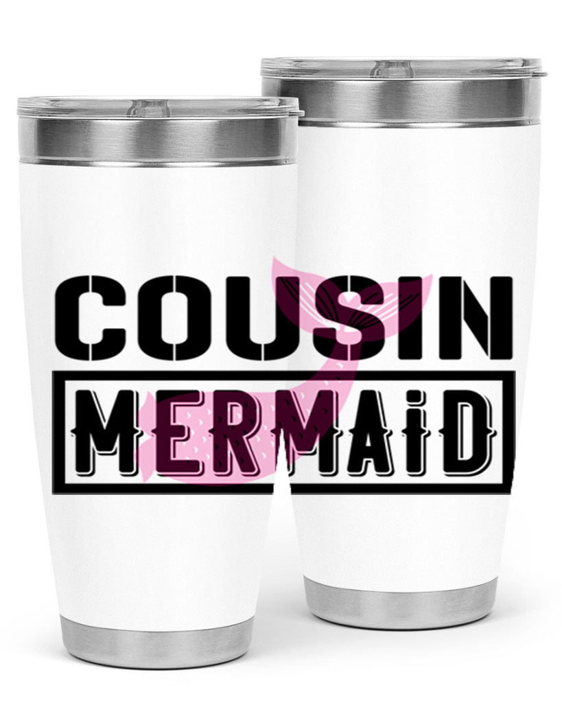 Cousin mermaid 87#- mermaid- Tumbler