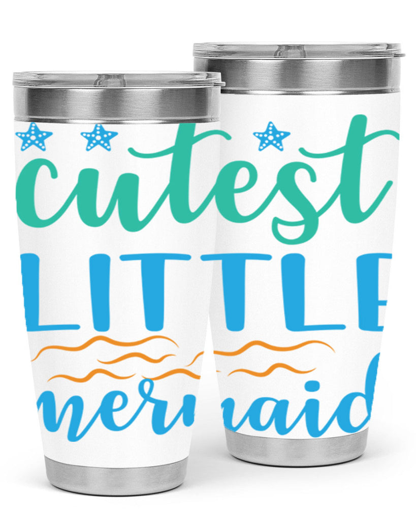 Cutest Little Mermaid Design 97#- mermaid- Tumbler