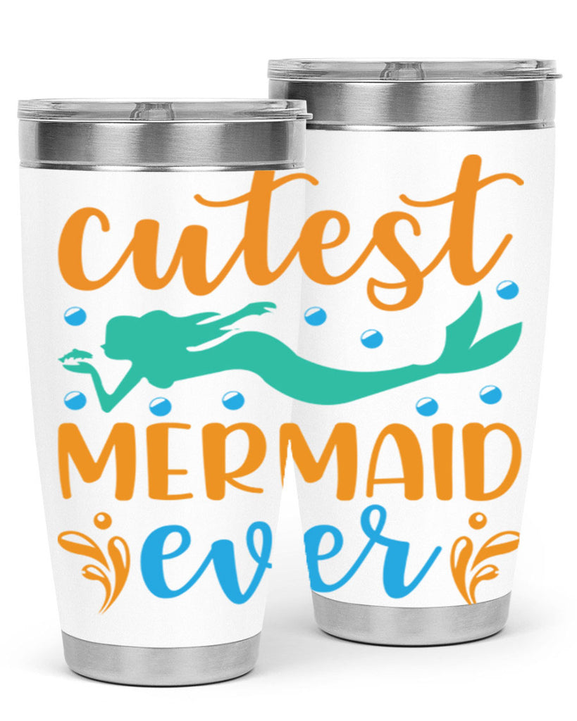 Cutest Mermaid Ever Design 102#- mermaid- Tumbler