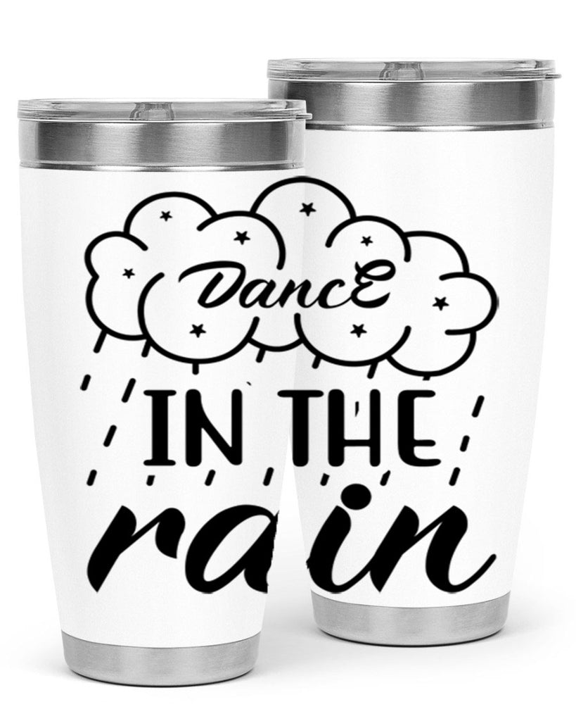 Dance in the rain  122#- spring- Tumbler