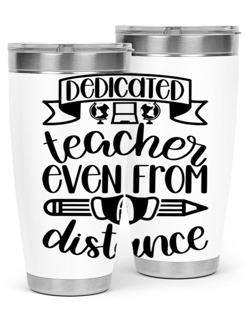 Dedicated Teacher Even Style 80#- teacher- tumbler