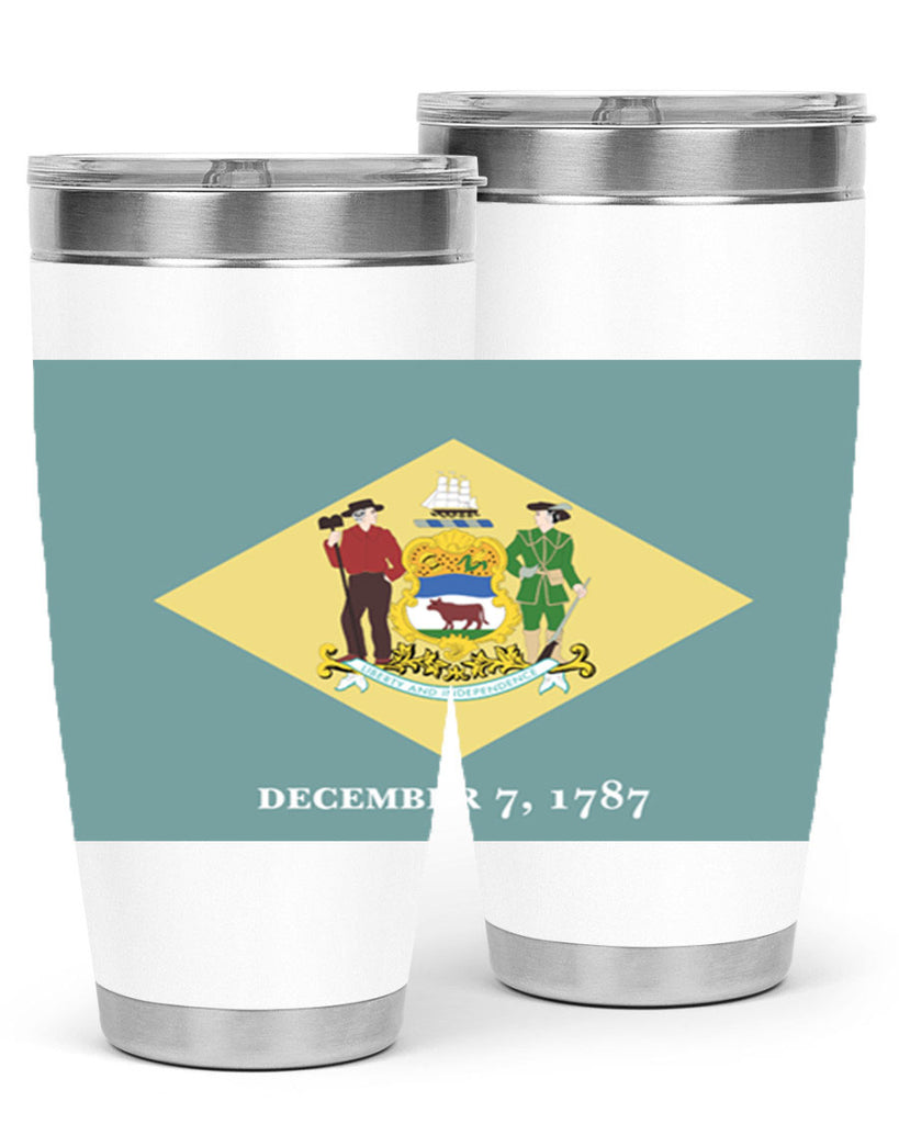 Delaware 44#- Us Flags- Tumbler